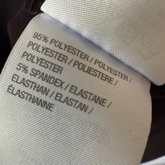 Susan Graver Liquid knit size 3X Black boat neck button cuff blouse - Picture 6 of 11